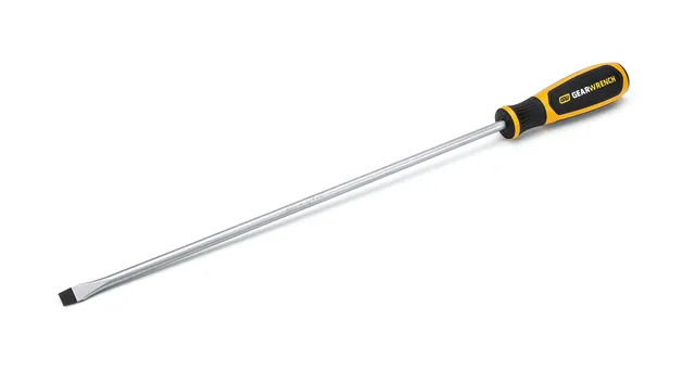 gearwrench-80013h-1-4-x-4-slotted-dual-material-screwdriver image 1