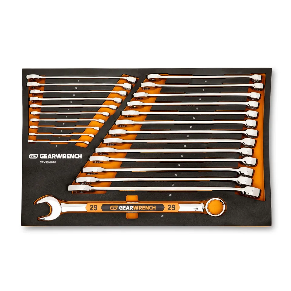 gearwrench-gwmsswhmm-24-piece-12-point-metric-hi-viz-long-pattern-combination-wr image 1