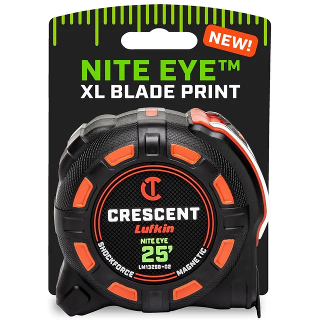 crescent-lufkin-shockforce-nite-eye-25-ft-magnetic-tape-measure-lm1325b-02 image 1