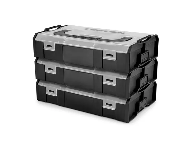 tekton-olm97000-black-mini-stacking-tool-box-3-pack-with-dividers-l-boxx-mini-co image 1