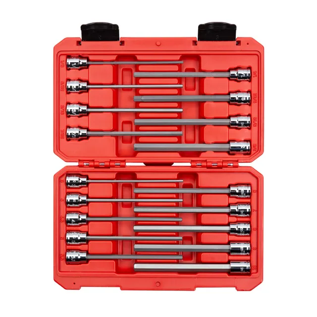 tekton-shb91303-3-8-inch-drive-long-hex-bit-socket-set-18-piece-1-8-3-8-in-3-10- image 1
