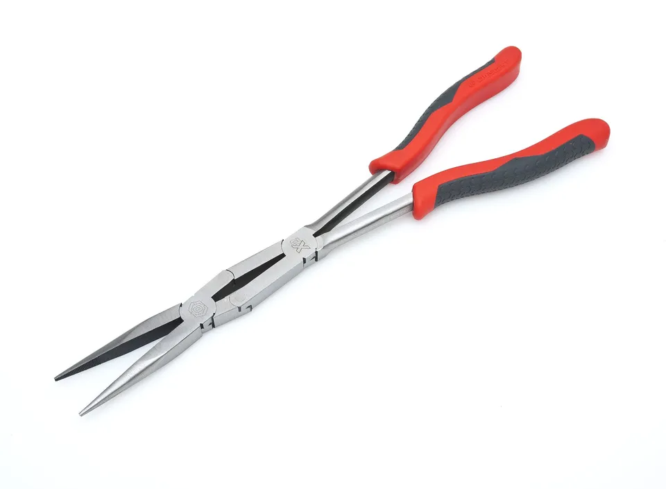 crescent-psx200c-06-x2-13-inch-straight-long-nose-pliers-double-joint-long-reach image 1