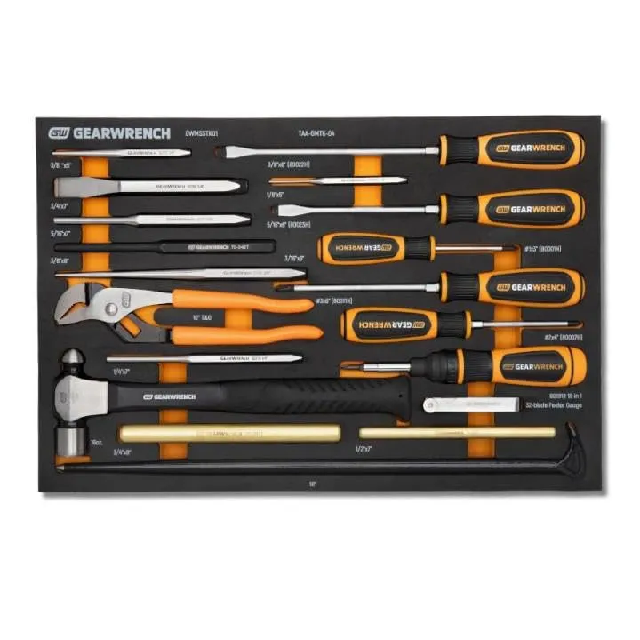 gearwrench-gwmsstk01-27-piece-striking-tools-and-screwdriver-set-in-foam-storage image 1
