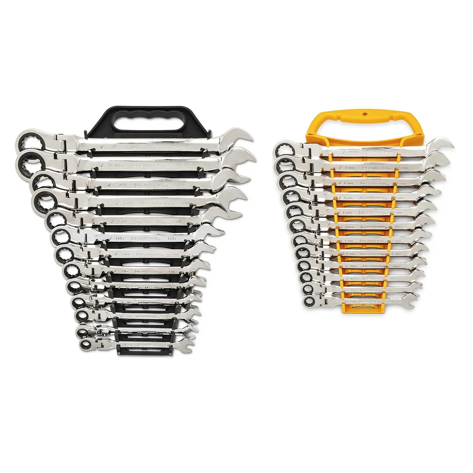 gearwrench-86730-25-piece-flex-combination-ratcheting-wrench-set-sae-metric-72-t image 1