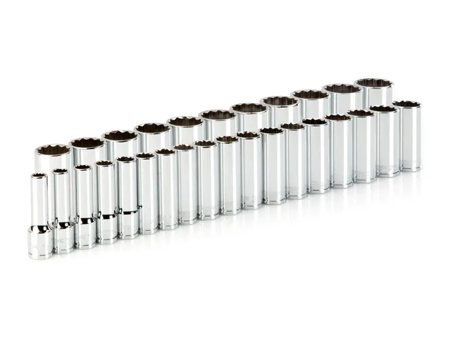 tekton-shd92016-1-2-inch-drive-12-point-deep-socket-set-29-piece-10-38-mm-metric image 1