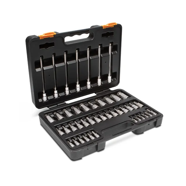 gearwrench-44-piece-1-4-3-8-1-2-drive-sae-metric-hex-bit-socket-master-set-89086 image 1