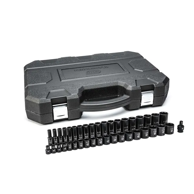 gearwrench-84947n-39-pc-1-2-drive-6-pt-impact-socket-set-sae-standard-deep image 1