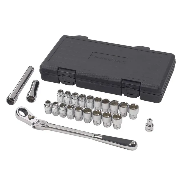 gearwrench-893823-23-piece-3-8-drive-pass-thru-6-point-sae-metric-mechanics-tool image 1