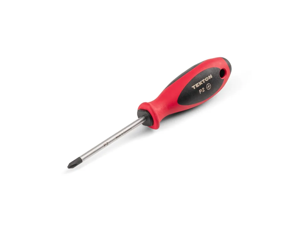 tekton-dwp00302-2-phillips-screwdriver-with-4-inch-shank-tri-lobe-tpe-grip-handl image 1