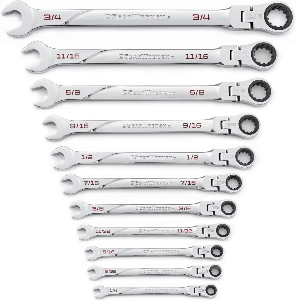 gearwrench-86247-11-piece-120xp-universal-spline-xl-flex-head-ratcheting-combina image 1