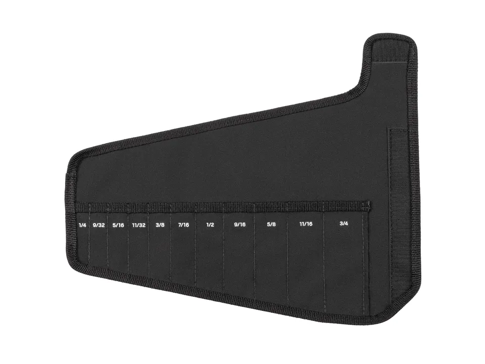 tekton-otp21102-11-tool-combination-wrench-pouch-1-4-3-4-in-made-in-usa image 1