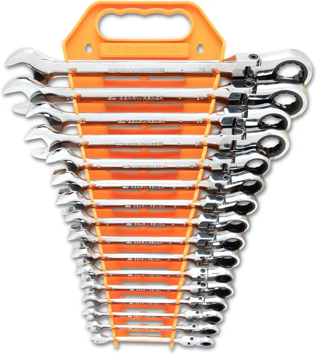 gearwrench-9902d-16-pc-ratcheting-flex-combination-wrench-set-metric-full-polish image 1