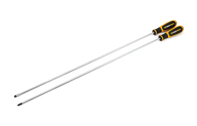 gearwrench-80068h-2-piece-phillips-slotted-extra-long-dual-material-screwdriver- image 1