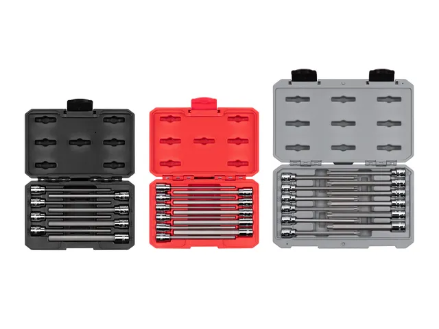 tekton-shb91900-31-piece-hex-and-torx-bit-socket-set-3-8-inch-drive-extra-long-6 image 1