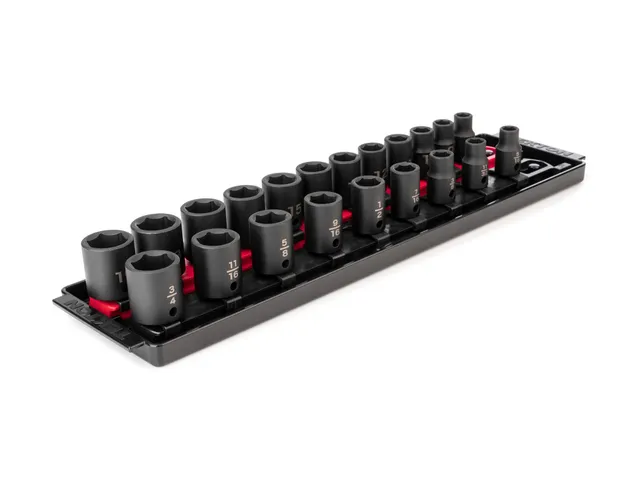 tekton-sid91200-3-8-inch-drive-6-point-impact-socket-set-21-piece-5-16-3-4-in-8- image 1