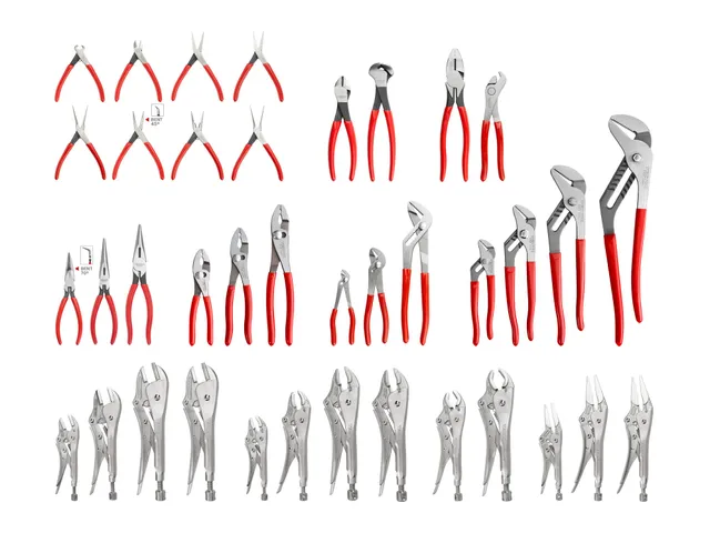 tekton-plr99021-gripping-cutting-locking-and-mini-pliers-set-38-piece image 1