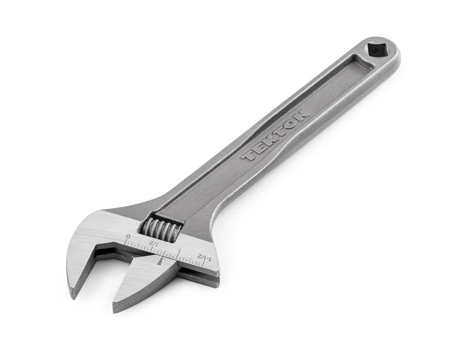 tekton-wsa04222-9-inch-wide-jaw-adjustable-wrench-1-1-2-inch-jaw-capacity-with-3 image 1