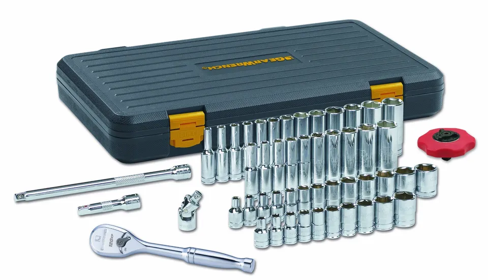gearwrench-80300p-51-pc-1-4-drive-6-pt-120xp-mechanics-tool-set-standard-deep-sa image 1