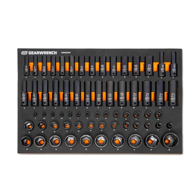 gearwrench-gwmsiskmm-66-piece-1-4-3-8-1-2-drive-6-point-metric-impact-socket-set image 1