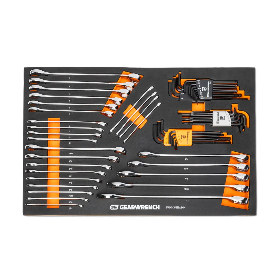 gearwrench-gwmscws6saemm-59-piece-6-point-combination-wrench-and-hex-key-set-sae image 1
