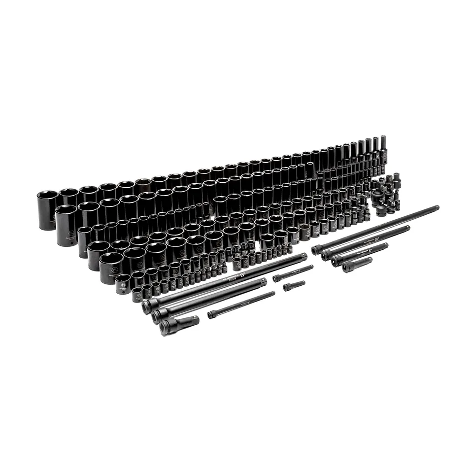 gearwrench-89072-209-piece-sae-metric-1-4-3-8-1-2-drive-master-impact-socket-set image 1