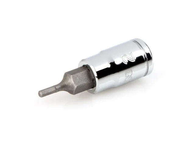 tekton-shb032x2-1-4-inch-drive-x-2-mm-hex-bit-socket-s2-steel-press-fit-bit-poli image 1