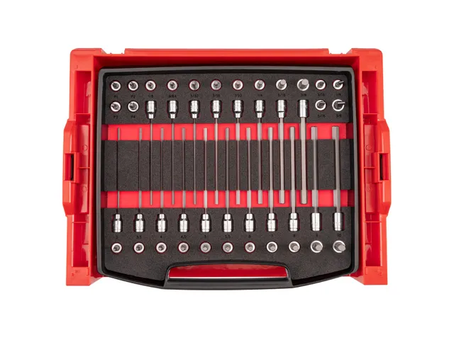 tekton-shb91708-3-8-inch-drive-standard-and-long-bit-socket-set-with-open-top-dr image 1