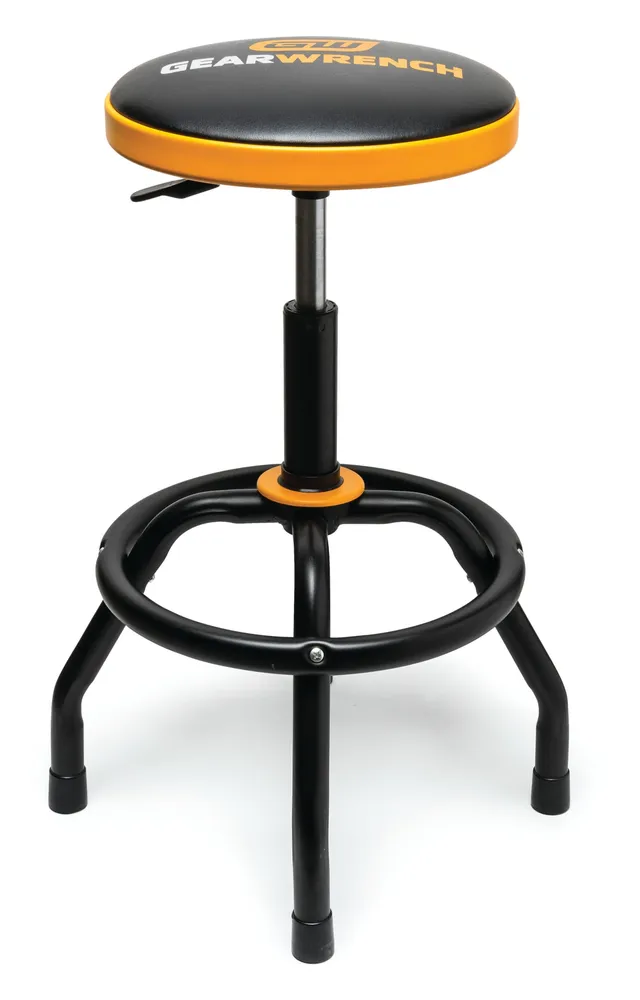 gearwrench-86992-adjustable-height-swivel-shop-stool-26-31-padded-work-seat-360- image 1