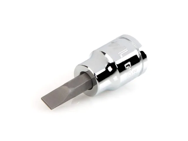 tekton-shb10202-3-8-inch-drive-x-1-4-inch-slotted-bit-socket-s2-steel-press-fit- image 1