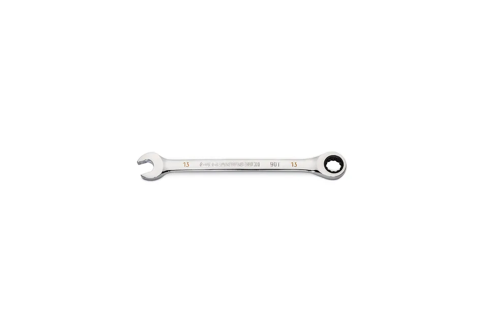 gearwrench-86913-13mm-4-degree-swing-arc-12-point-ratcheting-combination-wrench- image 1