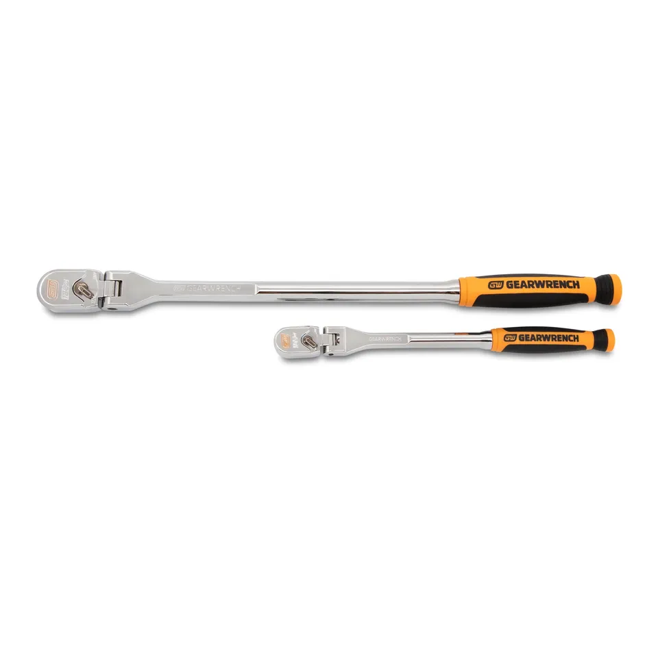 gearwrench-81204xp-120xp-dual-material-flex-handle-teardrop-ratchet-set-2-pc-1-4 image 1