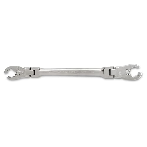 gearwrench-89100-5-pc-ratcheting-flex-head-flare-nut-wrench-set-sae image 8
