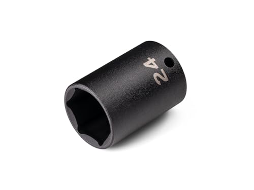tekton-sid14124-3-8-inch-drive-x-24-mm-semi-deep-6-point-impact-socket-cr-v-stee image 8