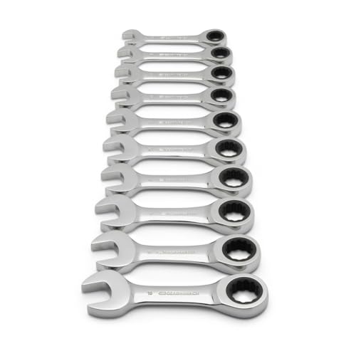 gearwrench-9520d-10-piece-12-point-stubby-ratcheting-combination-wrench-set-metr image 7