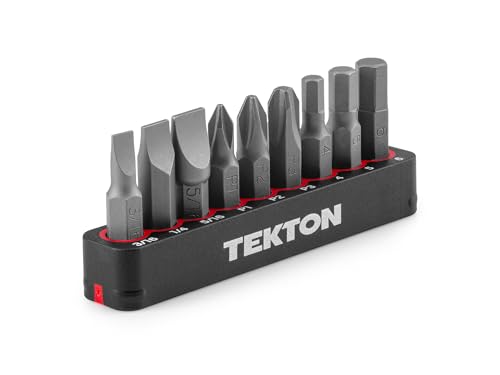 tekton-dzz93004-1-4-inch-bit-set-with-rail-9-piece-extra-long-30-mm-s2-steel-bit image 7