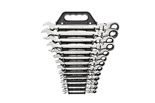 gearwrench-9902d-16-pc-ratcheting-flex-combination-wrench-set-metric-full-polish image 8