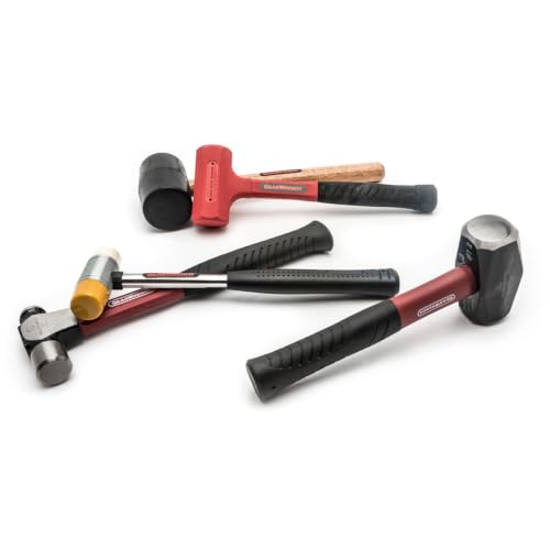 gearwrench-82303d-5-piece-hammer-and-mallet-set-with-ball-pein-drilling-soft-fac image 7