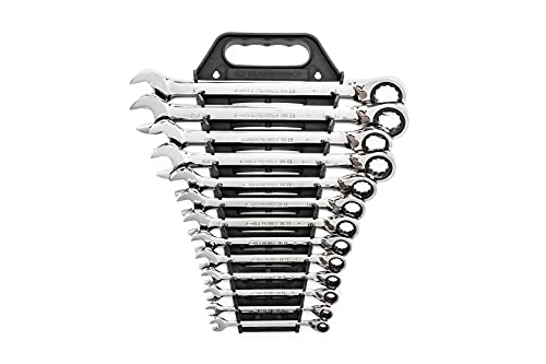 gearwrench-9509n-13-pc-12-point-reversible-ratcheting-combination-wrench-set-sae image 8