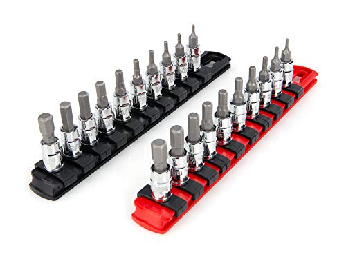 tekton-shb90201-1-4-inch-drive-hex-bit-socket-set-20-piece-5-64-5-16-in-2-8-mm image 6