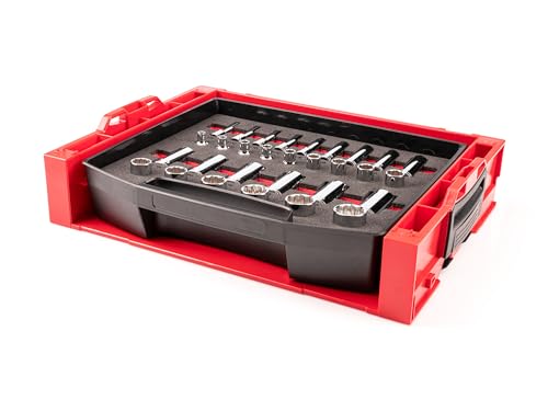 tekton-olb94306-3-8-inch-drive-12-point-socket-set-with-open-top-drawer-and-rack image 8