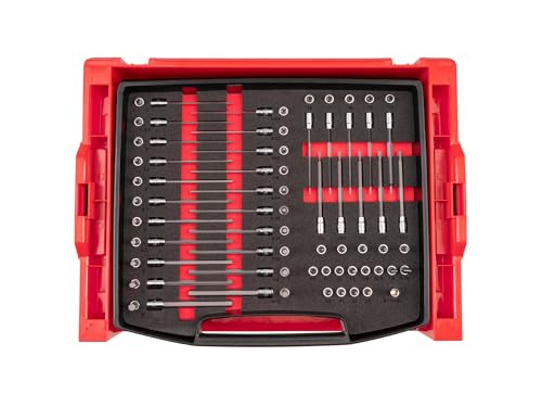 tekton-shb90701-1-4-inch-drive-standard-and-long-bit-socket-set-75-piece-with-l- image 7