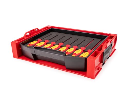 tekton-dvz90600-phillips-slotted-and-square-insulated-screwdriver-set-with-l-box image 6