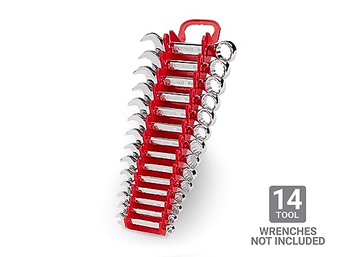 tekton-owp21214-14-tool-stubby-combination-wrench-holder-red-6-19-mm-metric-made image 7