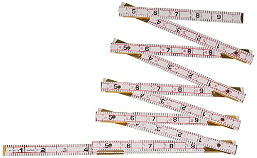 crescent-lufkin-1066dn-red-end-5-8-x-6-engineer-s-scale-wood-rule image 7