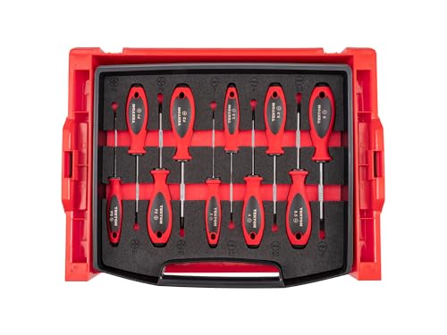 tekton-dwz90600-phillips-and-slotted-screwdriver-set-10-piece-jis-compatible-wit image 7