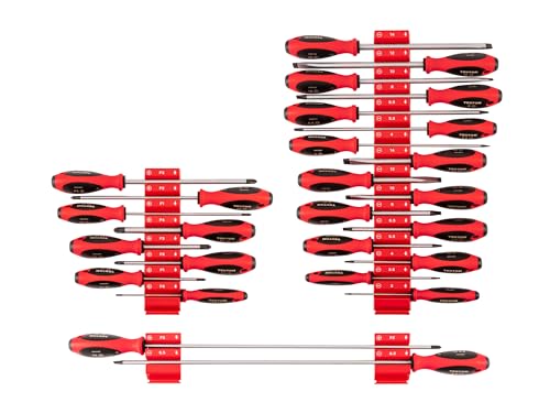 tekton-dwz90119-phillips-and-slotted-screwdriver-set-26-piece-4-8-18-inch-shanks image 7