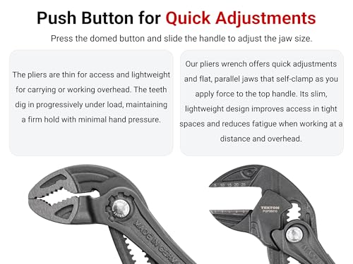 tekton-plr90001-2-piece-pliers-set-with-10-in-pliers-wrench-and-push-button-adju image 7