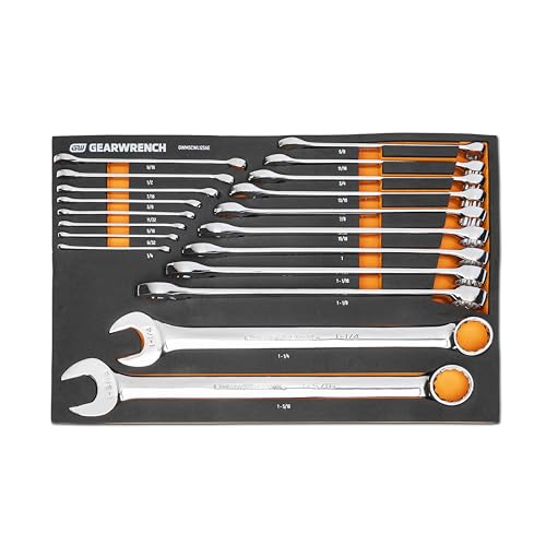 gearwrench-gwmscwl12sae-19-pc-12-pt-long-pattern-sae-combination-wrench-set-in-f image 7