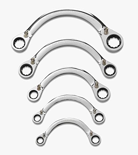 gearwrench-9850-5-piece-12-pt-reversible-half-moon-double-box-ratcheting-wrench- image 5