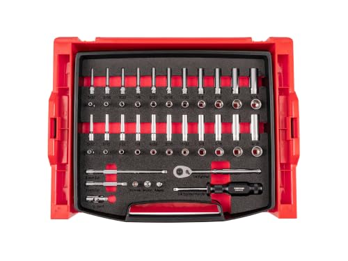 tekton-olb94301-1-4-inch-drive-6-point-and-12-point-socket-set-52-piece-90-tooth image 6
